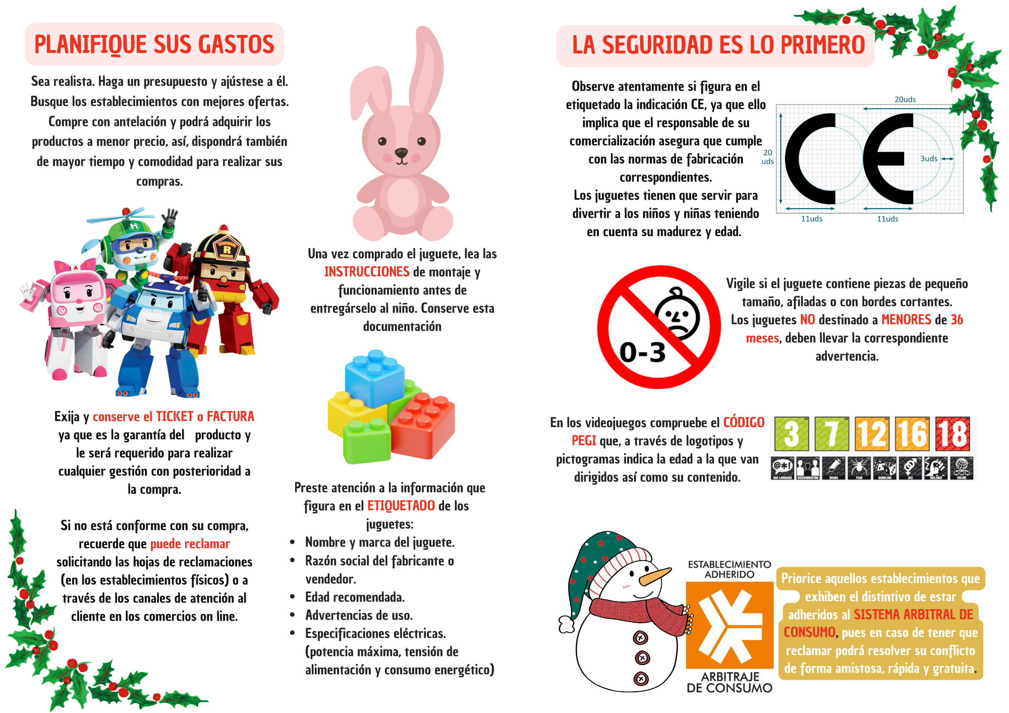 Campaña informativa navidad 2023-2024